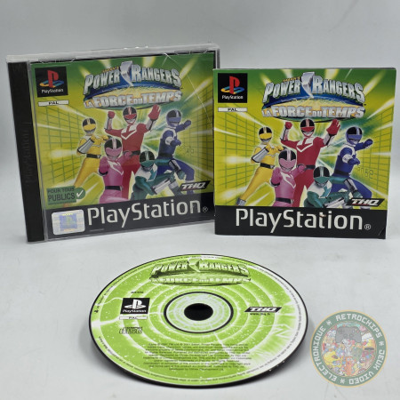 Power Rangers : La Force Du Temps PSX - Section PS1 - Retrochips