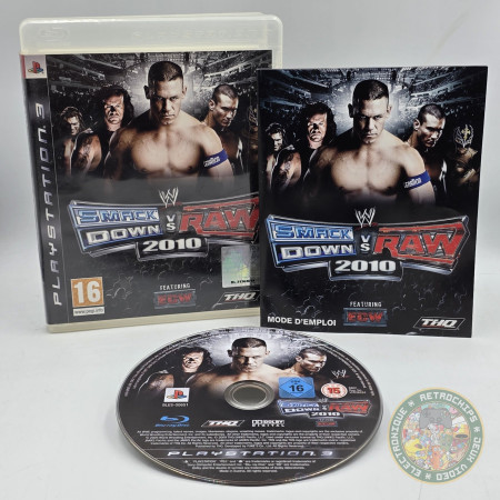 WWE Smackdown vs Raw 2010 PS3 - Jeux Ps3 - Retrochips