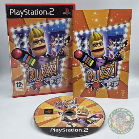 Buzz Le Quiz Pop PS2 