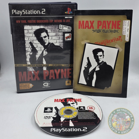 Max payne PS2 - Jeux Ps2 - Retrochips