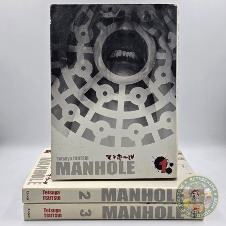 Manhole Tome 1 à 3 Intégrale - Tsutsui Tetsuya [MANGA] 