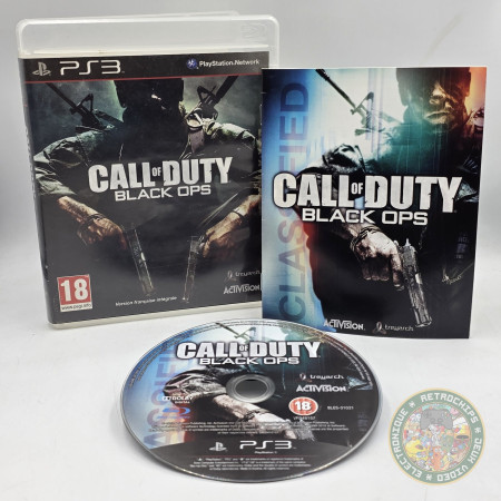Call of Duty Black Ops PS3 - Jeux Ps3 - Retrochips