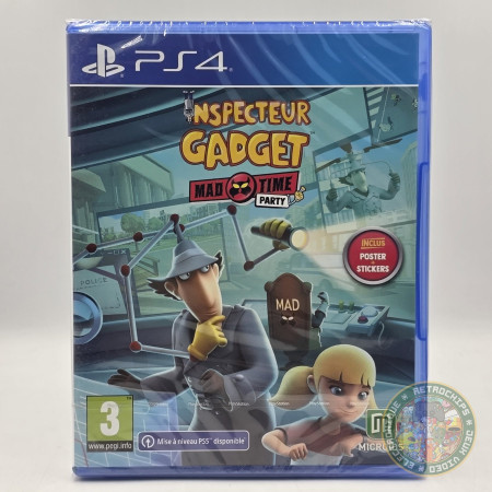 Inspecteur Gadget Mad Time Party PS4 [NEUF]