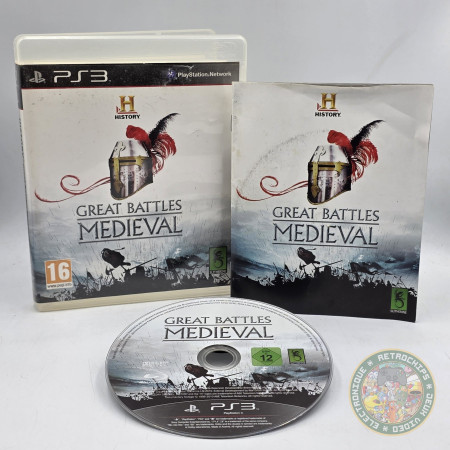 History : Great Battles Medieval PS3 - Jeux Ps3 - Retrochips