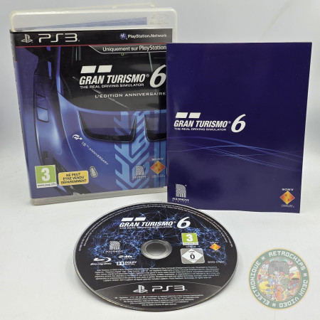 Gran Turismo 6 Edition Anniversaire PS3  | Jeux Ps3 | retrogaming