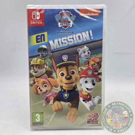 Paw Patrol : La Pat'Patrouille en mission Switch - Jeux Switch -...