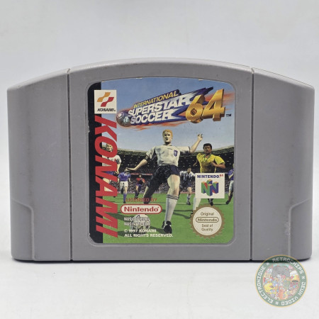 International Superstar Soccer 64 N64 - Nintendo 64 Jeux - Retrochips