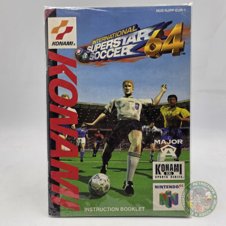 Notice International Superstar Soccer 64 