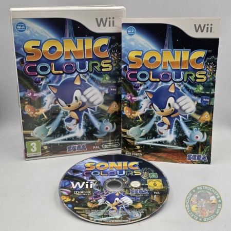 Sonic Colours WII - Wii Jeux - Retrochips