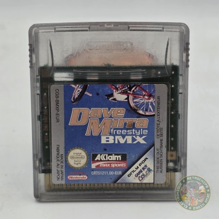 Dave Mirra Freestyle BMX GBC - Gameboy Color Jeux - Retrochips