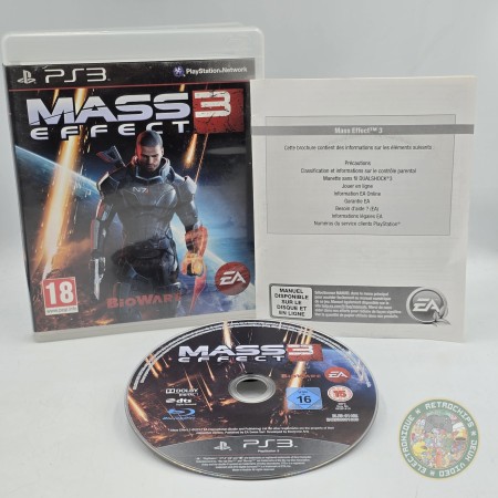 Mass Effect 3 PS3 - Jeux Ps3 - Retrochips