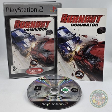 Burnout Dominator (platinum) PS2 - Jeux Ps2 - Retrochips