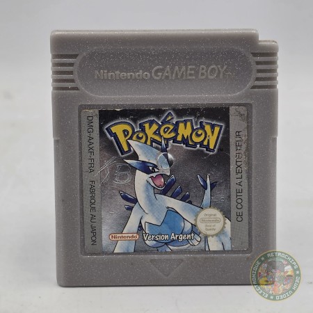 Pokémon Version Argent [Pile Neuve] GB - Gameboy Jeux - Retrochips