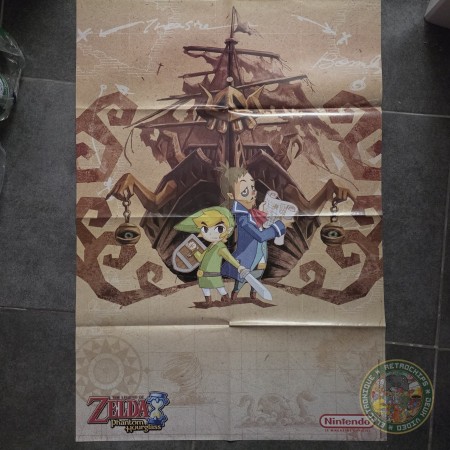 Poster Zelda Phantom Hourglass 83cm X 55cm 