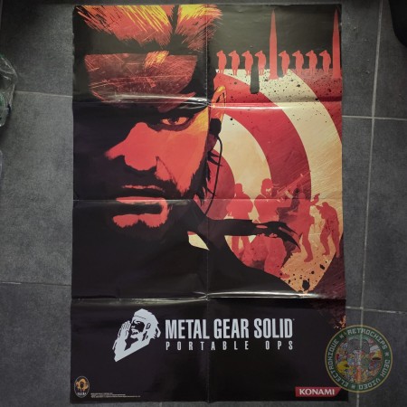 Poster Metal Gear Solid 83cm X 55cm 