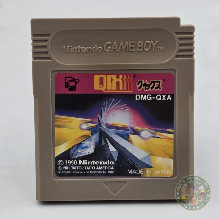 Qix (Import JAP) GB - Gameboy Jeux - Retrochips