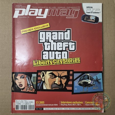 Magazine Playmag N°15 - Grand Theft Auto Liberty City Stories 