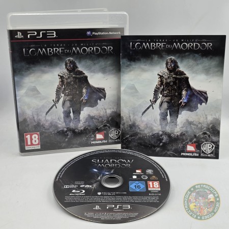 La Terre du Milieu - l'ombre du Mordor PS3 - Jeux Ps3 - Retrochips