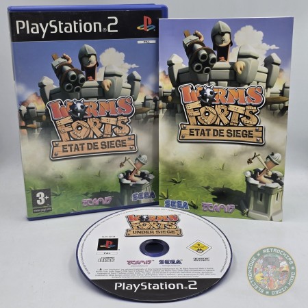 Worms Forts Etat de Siège PS2 