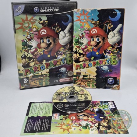 Mario Party 6 (+micro) GC - Jeux Gamecube - Retrochips