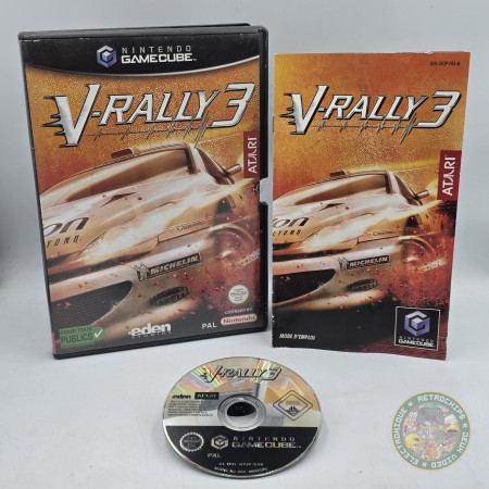 V-Rally 3 GC - Jeux Gamecube - Retrochips