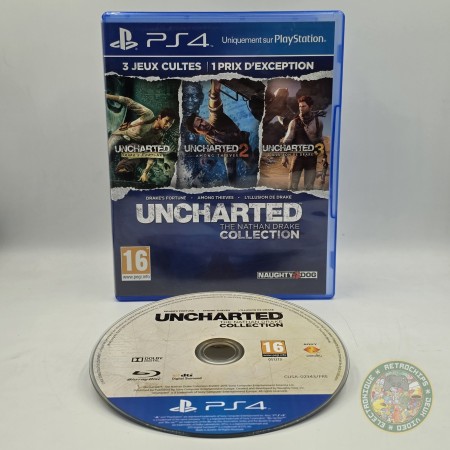 Uncharted : The Nathan Drake Collection PS4 - Jeux Ps4 - Retrochips