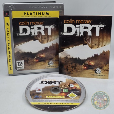 Colin McRAE Dirt [Edition Platinum] PS3 - Jeux Ps3 - Retrochips