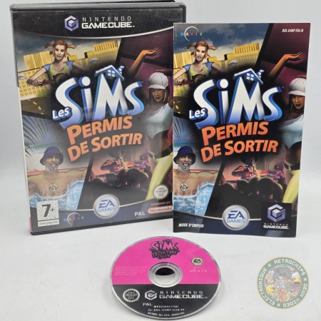 Les Sims : Permis de Sortir GC - Jeux Gamecube - Retrochips