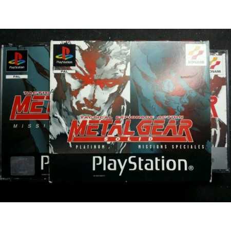 Coffret Metal Gear Solid + Missions Speciales PS1 | Jeux Ps1 | retrogaming