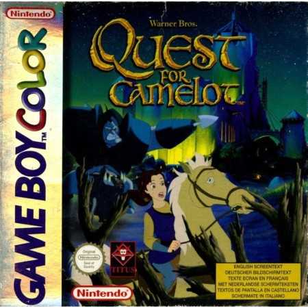 Quest For Camelot en boite GBC | Gameboy Color Jeux | retrogaming