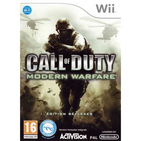 Call of Duty : Modern Warfare Edition Reflexes Wii | Wii Jeux | retrogaming