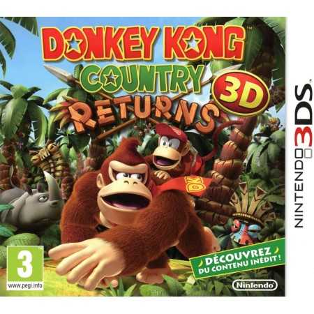 Donkey Kong Country Returns 3D 3DS | Jeux 3DS | retrogaming