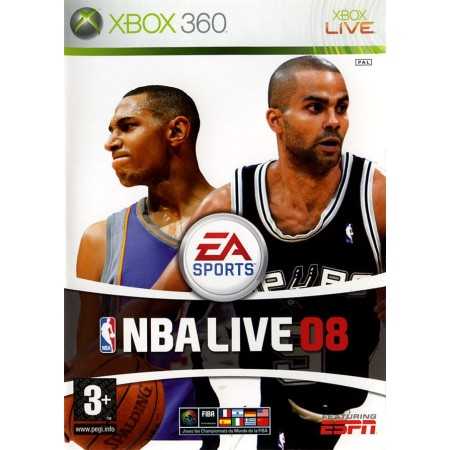 NBA Live 08 Xbox360 | Jeux Xbox360 | retrogaming