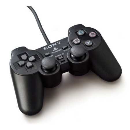 Manette Dualshock 2 Noire PS2 | Accessoires PS2 | retrogaming
