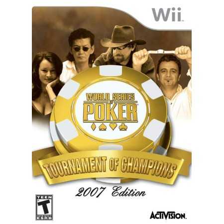 World Series of Poker : Tournament of Champions 2007 Edition Wii | Wii Jeux | retrogaming