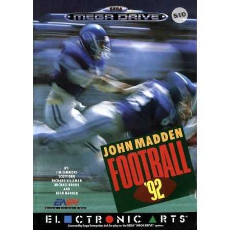 John madden football 92 MD | Section Megadrive | retrogaming