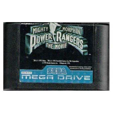 Mighty Morphin Power Rangers : The Movie MD | Megadrive Jeux | retrogaming
