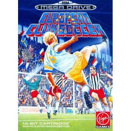 European Club Soccer en boîte MD | Megadrive Jeux | retrogaming