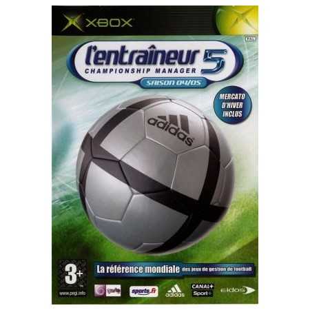 L'Entraineur 5 Championship Manager : Saison 04/05 XBOX | Jeux Xbox | retrogaming