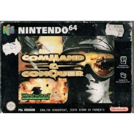Command and Conquer N64 | Nintendo 64 Jeux | retrogaming