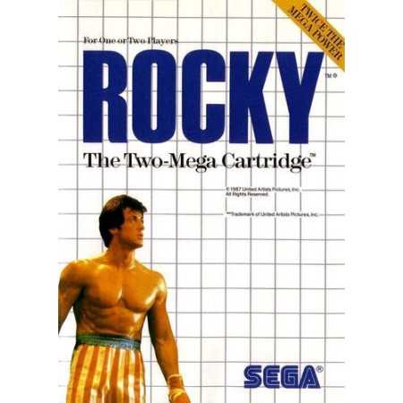 Rocky en boite MS | Master System Jeux | retrogaming