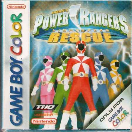 Power Rangers Lightspeed Rescue GBC | Gameboy Color Jeux | retrogaming