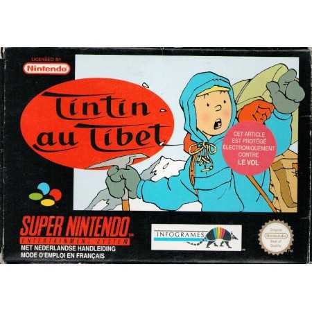 Tintin Au Tibet SNES | Super Nintendo Jeux | retrogaming